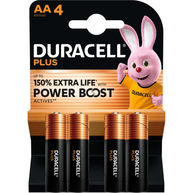Duracell Plus Boost MN1500 AA BL4 | Duracell