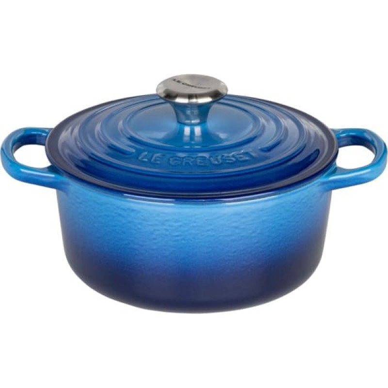 Le Creuset Signature Br&auml;ter rund 18 cm blau
