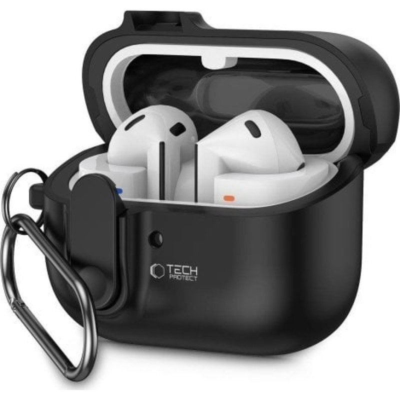 Tech-Protect TECH-PROTECT SLIM HOOK SAMSUNG GALAXY BUDS 3 / 3 PRO BLACK