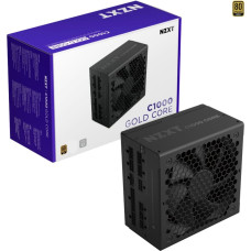 Nzxt C1000 GOLD CORE, PC power supply black, 1x 12-pin High Power GPU, 3x PCIe, cable management, 1000 Watt