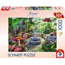 Schmidt Spiele Jeff Haynie: Victorian Greenhouse, Puzzle 1000 pieces