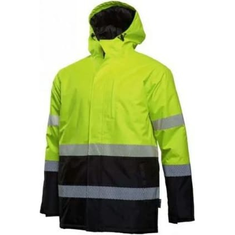 Hogert KURTKA OCIEPLANA ODBLASKOWA ADEL / Ż&Oacute;ŁTA ROZMIAR S