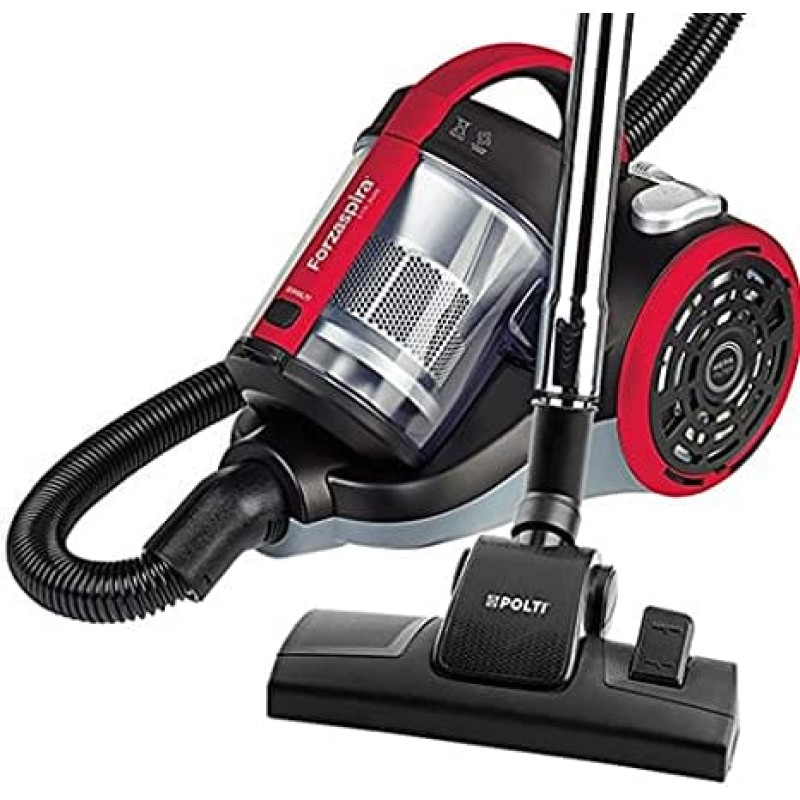 Polti | Vacuum cleaner | PBEU0105 Forzaspira C110_Plus | Bagless | Power 800 W | Dust capacity 2 L | Black/Red