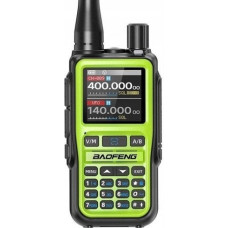 Baofeng Krótkofalówka Baofeng UV-5R EU MINI USB-C Bluetooth VHF UHF Pasmo Lotnicze Green (antena 15cm)