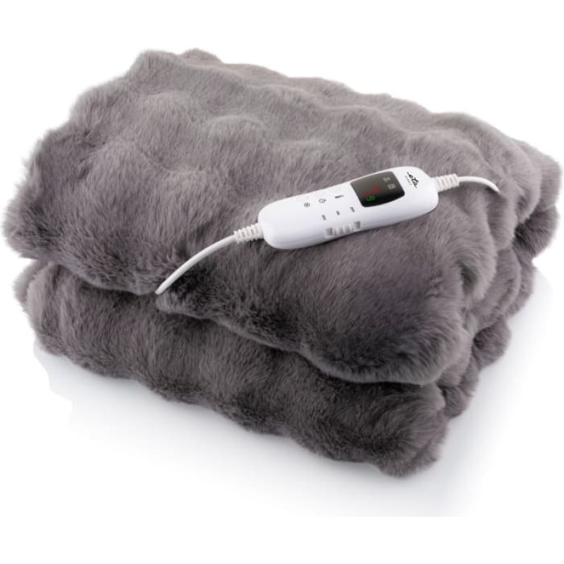 ETA Heating Blanket, 130 x 160 cm | Bubble 632590000 | Number of heating levels 3 | Number of persons 1 | Washable | Remote control | 120 W | Grey