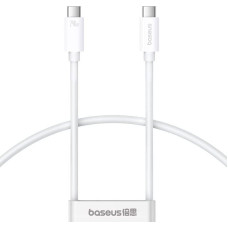 Baseus Kabel USB Baseus USB-C - USB-C 1.8 m Biały (BSU4921)