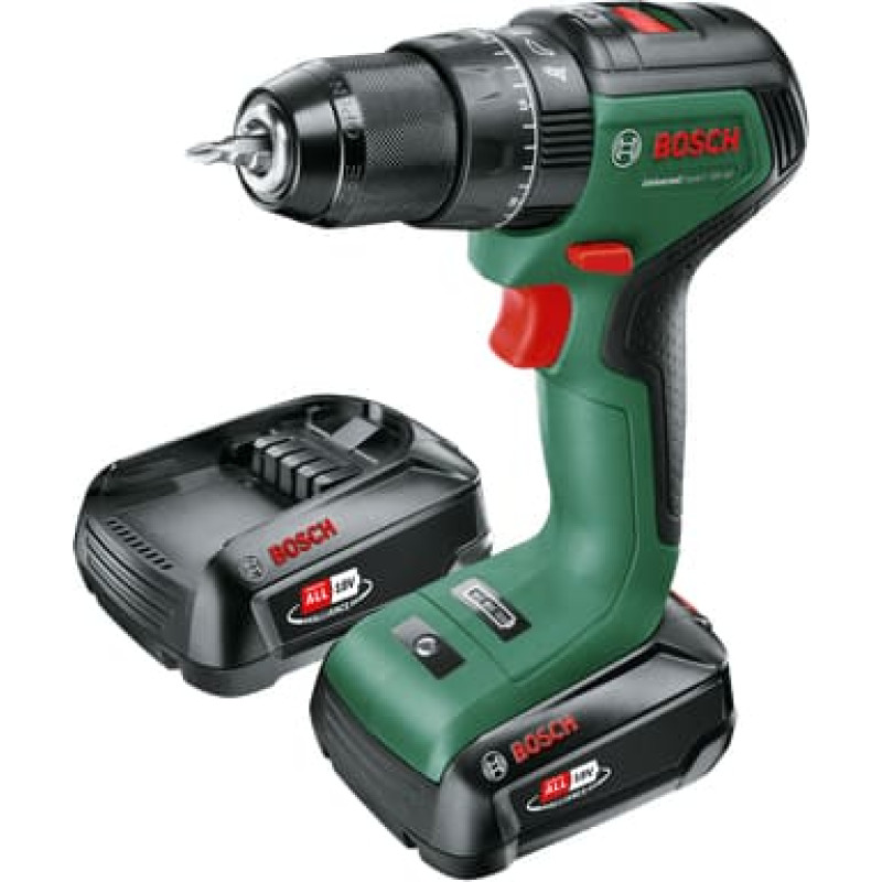 Bosch 0 603 9D7 106 grąžtas 1900 RPM Beraktė 1,3 kg Juoda, Žalia