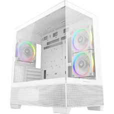 Deepcool CG380 3F, Tower case white, Tempered Glass x 2