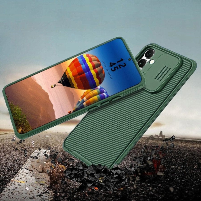 Nillkin Etui Nillkin CamShield Pro na Samsung Galaxy A36 5G - zielone