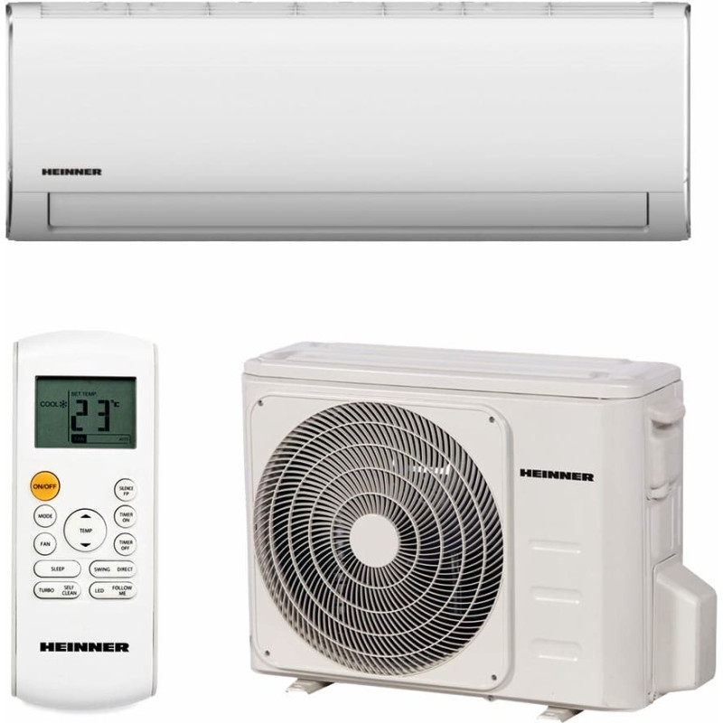 Oro kondicionierius CRYSTAL, STANDARD 24000BTU HAC-CR24WHN HEINNER