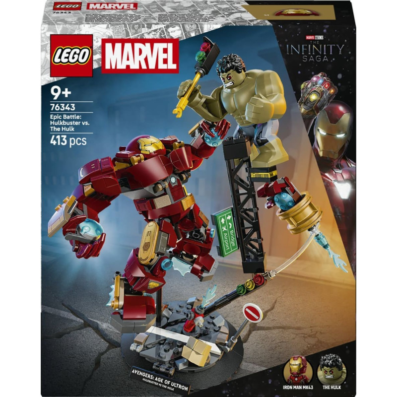 Lego Marvel Epicka bitwa: Hulkbuster kontra Hulk (76343)