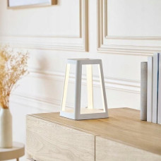 Lexon Lantern Lampa LED z ładowarkąindukcyjną biała/white LH94W