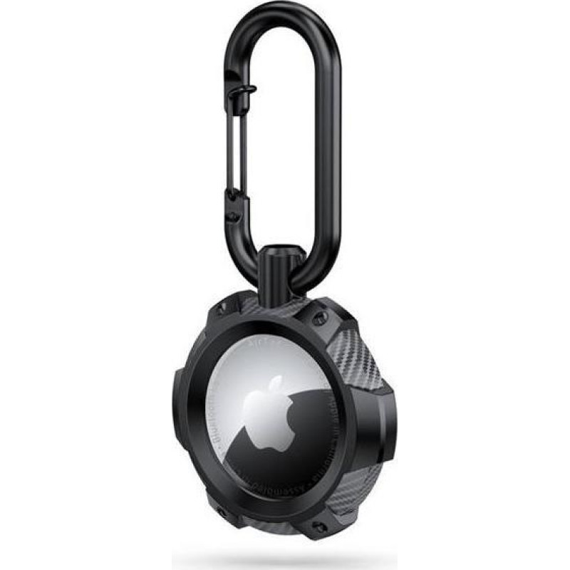 Tech-Protect TECH-PROTECT TPUCARBON APPLE AIRTAG BLACK