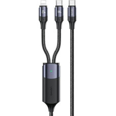 Usams Kabel USB Usams USB-C - USB-C 1.2 m Czarny (Usa001130)