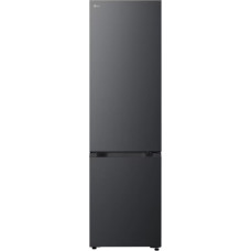 LG Refrigerator | GBBSJ1CCEP | Energy efficiency class C | Free standing | Combi | Height 186 cm | Fridge net capacity 220 L | Freezer net capacity 113 L | Display | 34 dB | Black