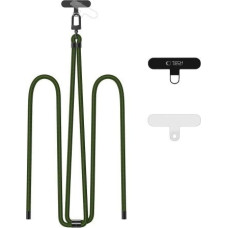 Tech-Protect TECH-PROTECT C7S ROPE CROSSBODY STRAP HUNTER GREEN/BLACK
