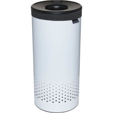 Brabantia Laundry Bin, 35 L dark grey / white