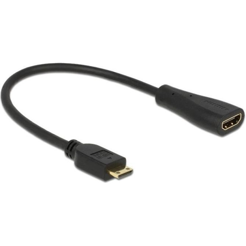 Delock HDMI - mini C St-Bu 23cm
