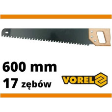 Glob Tools GLOB PIŁA DO GAZOBETONU 600mm / 17 ZĘBÓW WIDIOWYCH, RĄCZKA DREWNIANA   28010