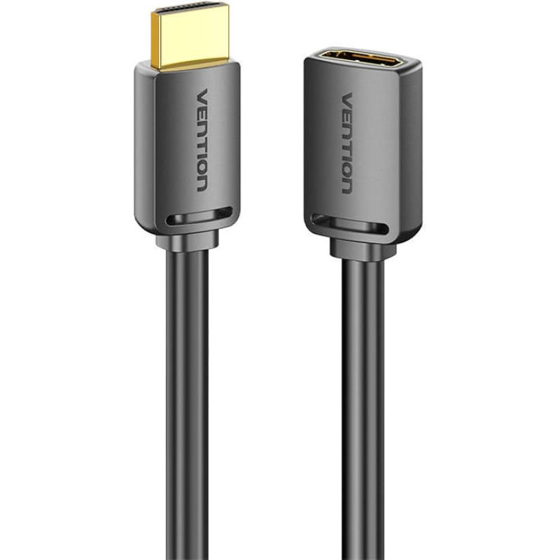 Vention CABLE HDMI MALE/FEMALE 4K/1M BLACK AHCBF VENTION