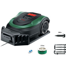 Bosch Indego M 700 Robotinė žoliapjovė Baterija Juoda, Žalia