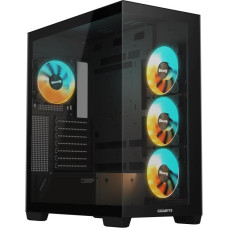 Gigabyte C500 PANORAMIC STEALTH „Midi Tower“ Juoda