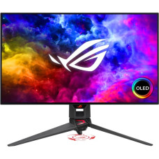 Asus ROG Swift OLED PG27AQDM kompiuterio monitorius 67,3 cm (26.5") 2560 x 1440 pikseliai Wide Quad HD Juoda