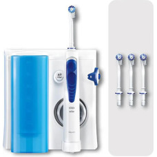 Oral-B Oxyjet Suaugusiems Besisukantis vibruojantis dantų šepetėlis Balta