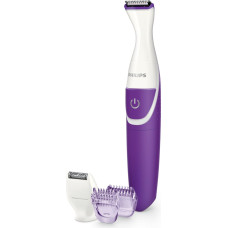 Philips Essential BRT383/15 bikinio zonos skustuvas „Wet & Dry“ Violetinė, Balta
