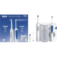 Oral-B Idropulsore Health Center Suaugusiems Besisukantis vibruojantis dantų šepetėlis Mėlyna, Balta