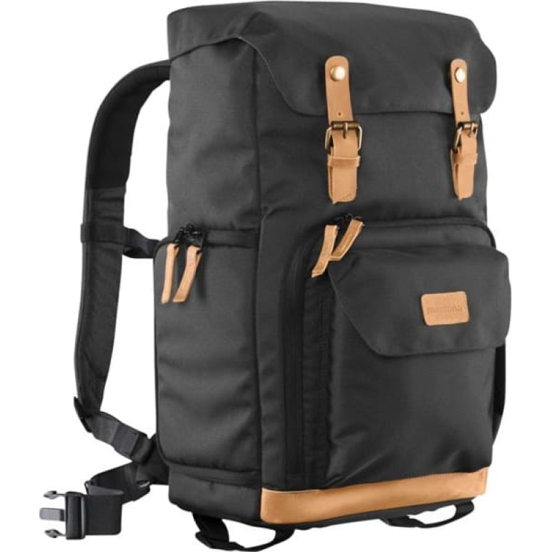 Mantona Photo Backpack Luis black Retro