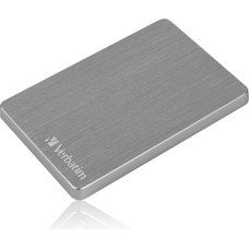 Verbatim Store 'n' Go ALU Slim išorinis kietasis diskas 2 TB 2.5" C tipo USB 3.2 Gen 1 (3.1 Gen 1) Pilka