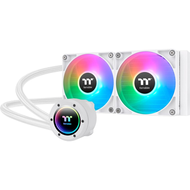 Thermaltake TH240 V2 ARGB Sync CPU Liquid Cooler Snow Edition