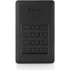 Verbatim Store'n'Go išorinis kietasis diskas 1 TB C tipo USB Juoda, Sidabras