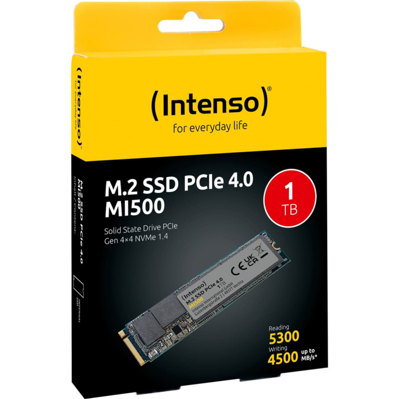 Intenso M.2 SSD MI500        1TB PCIe NVMe Gen 4x4