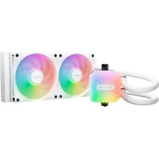 Be Quiet! LIGHT LOOP 240mm Procesorius Universalusis skystinis aušintuvas 24 cm Balta 1 vnt