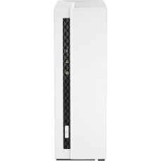 Qnap TS-133 NAS ir duomenų saugojimo serveris Tower Cortex-A55 2 GB DDR4 0 TB QNAP Turbo System Balta