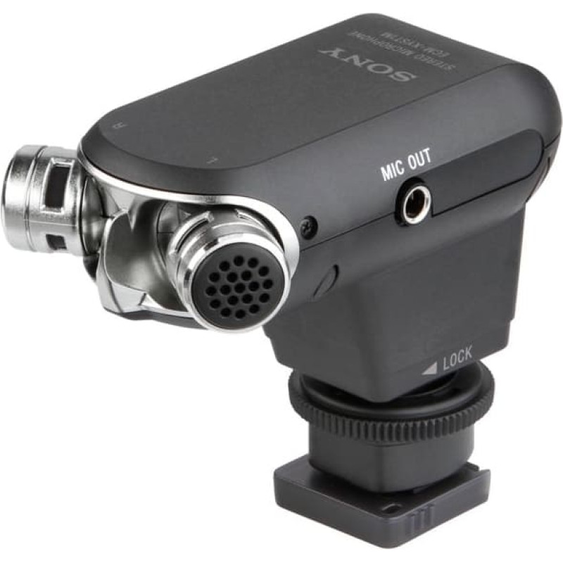 Sony ECM-XYST1M Juoda Skaitmeninės kameros mikrofonas