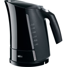 Braun WK 500 elektrinis virdulys 1,6 L 3000 W Juoda