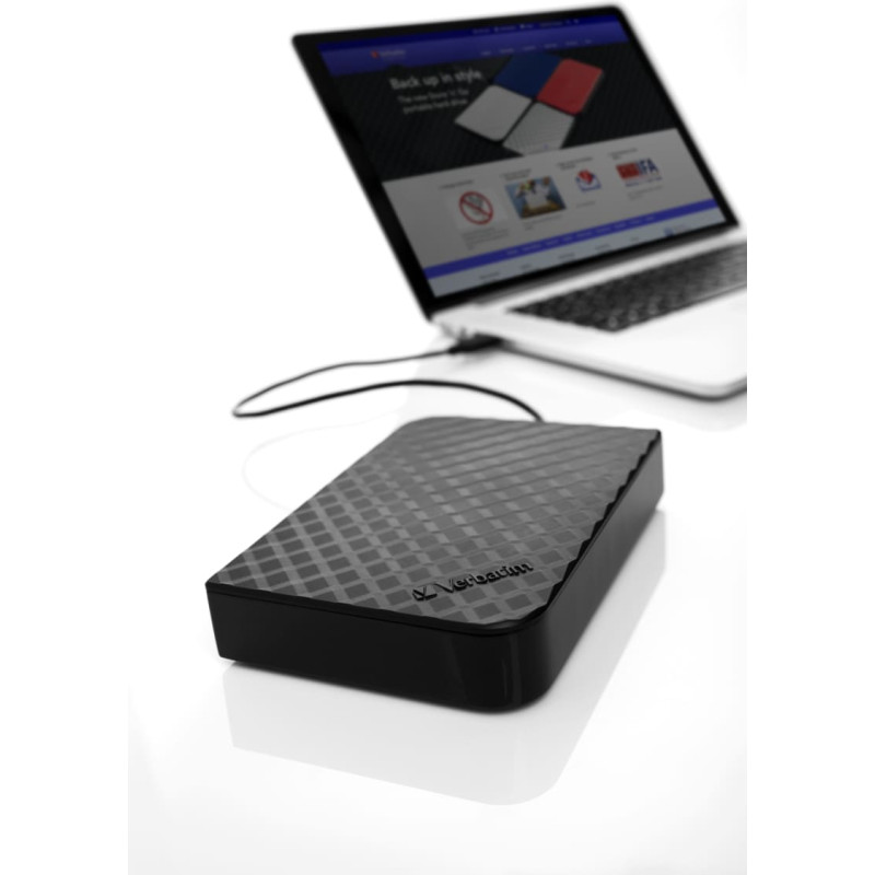 Verbatim Store 'n' Save išorinis kietasis diskas 2 TB USB 3.2 Gen 1 (3.1 Gen 1) Juoda