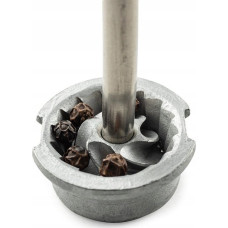 Peugeot Fidji salt mill 15 cm graphite wood & stainless steel