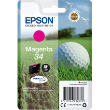 Epson Golf ball C13T34634010 ra&scaron;alo kasetė 1 vnt Originalus Standartinė i&scaron;eiga Rausvai raudona