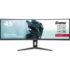 Iiyama G-MASTER RED EAGLE CURVED kompiuterio monitorius 114,3 cm (45") 5120 x 1440 pikseliai Dual QHD LED Juoda