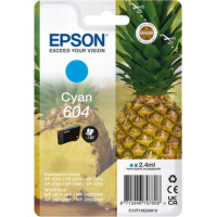 Epson 604 rašalo kasetė 1 vnt Originalus Standartinė išeiga Žydras