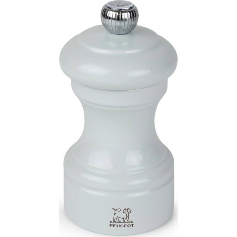 Peugeot Bistro pepper mill 10 cm pearl grey painted wood