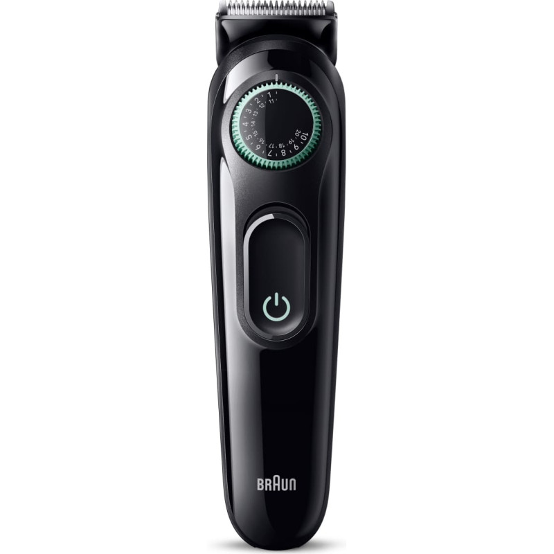 Braun BeardTrimmer 3 BT3421 Baterija 40 2 cm Juoda
