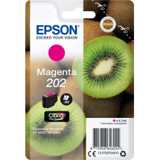 Epson Kiwi 202 rašalo kasetė 1 vnt Originalus Standartinė išeiga Rausvai raudona