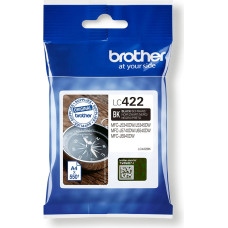 Brother LC-422BK rašalo kasetė 1 vnt Originalus Juoda