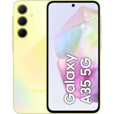 Samsung Galaxy A35 5G 16,8 cm (6.6") Hibridinis lizdas dviem SIM kortelėms Android 14 C tipo USB 8 GB 256 GB 5000 mAh Geltona