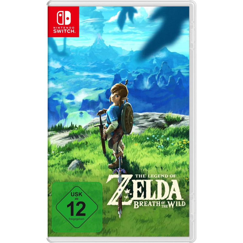 Nintendo The Legend of Zelda: Breath of the Wild Standartinis Vokiečių kalba, Anglų kalba, Italų kalba Nintendo Switch